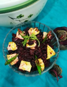 Beetroot Paneer Masala Recipe
